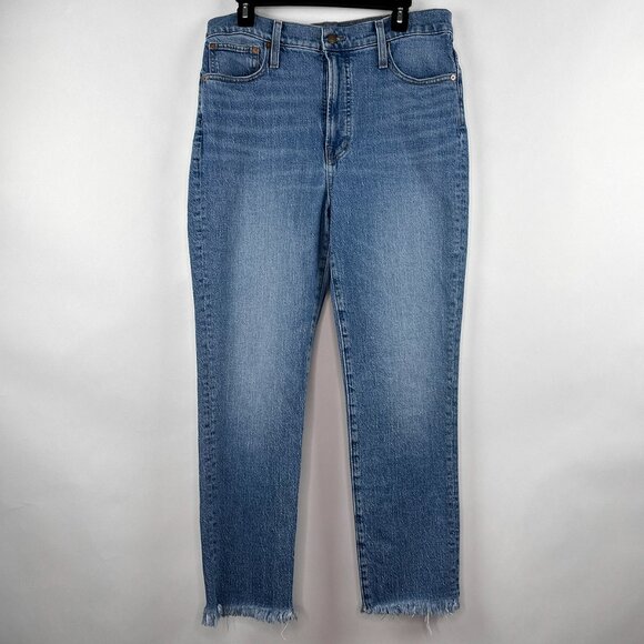 Madewell The Perfect Vintage Jean Frayed/Raw Hem Size 31 - Picture 1 of 15